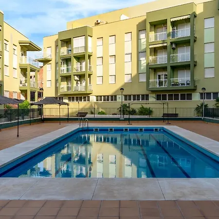 Bonito En La Playa Con Piscina Apartment